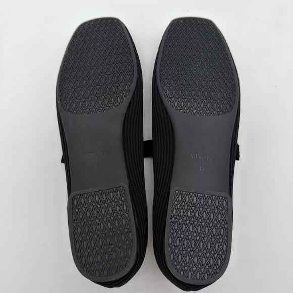 Vivaia Margot Mary Jane Comfort OldMoney Washable Arch Support Flats Black 10.5 - Picture 4 of 8